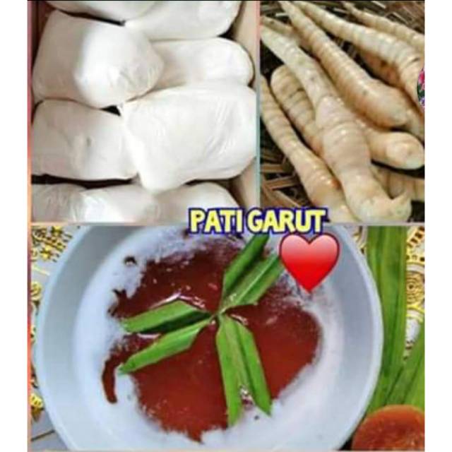 

Tepung pati girut/garut 500gr