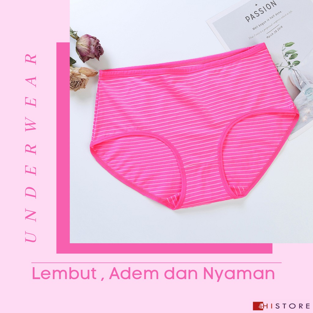 [HI]CELANA DALAM JUMBO UNDERWEAR UNDIES CD WANITA 34cm x 29cm Art 908