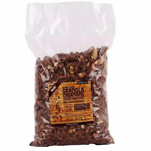 

*Termurah* ⇕ Granola Creations Dark Chocolate and Banana 1 KG ヾ (Ready Stok)