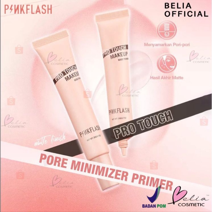 ❤ BELIA ❤ PINKFLASH Pro Touch Make Up Base Primer | Make Up Base | Primer BPOM PF-F12