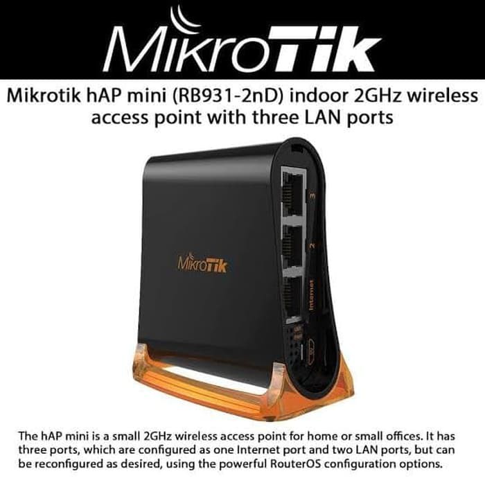 Mikrotik Router Wireless RB931-2nD (hAP-Mini)