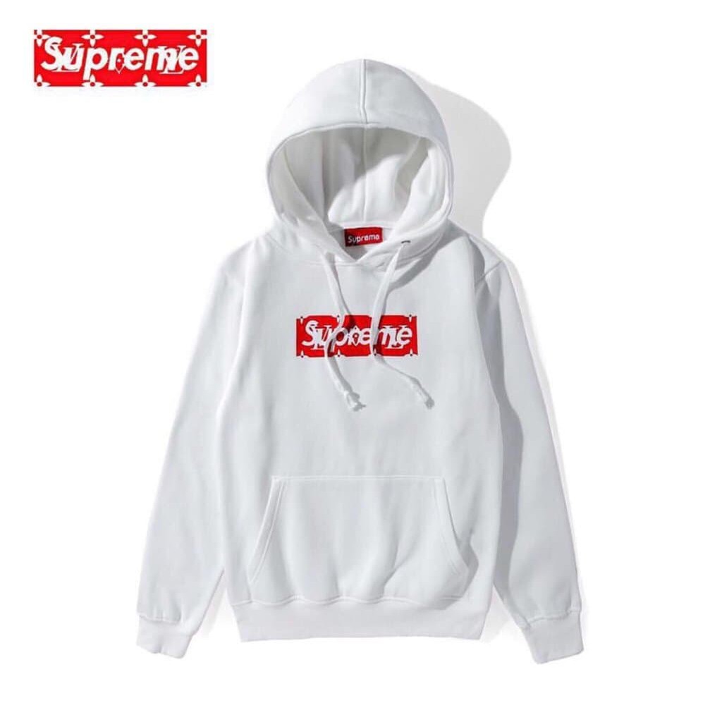 white box logo supreme