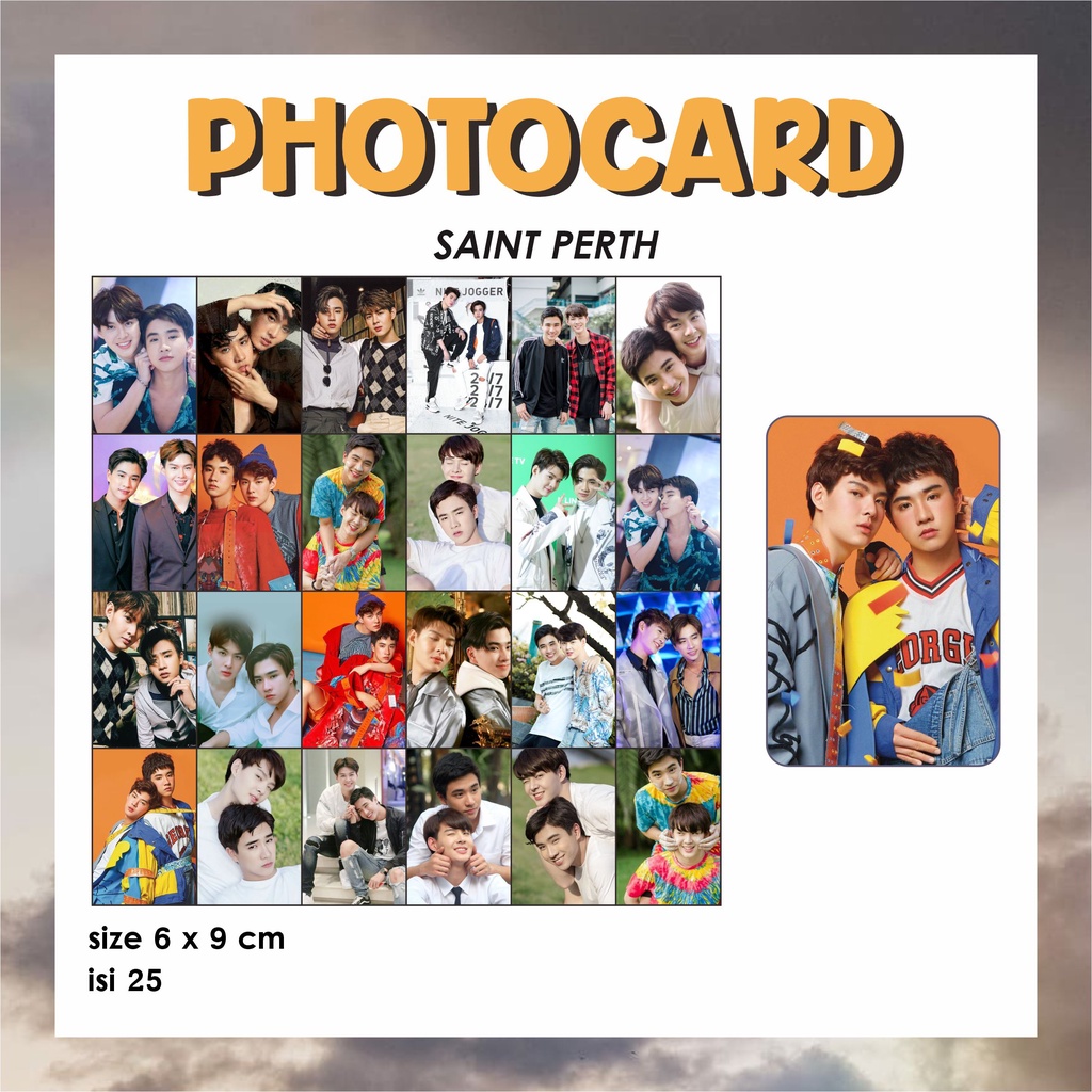 PHOTOCARD THAI ( SAINT SUPPAPONG - PERTH TANAPON ) KODE PC69