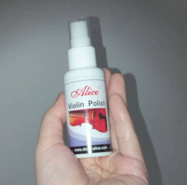 Cairan pembersih biola Violin polish Spray pembersih biola Alice