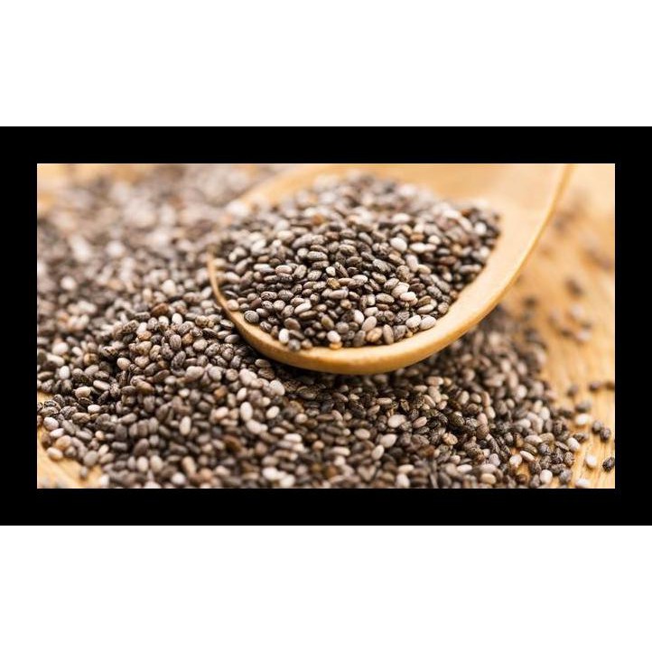 

READY! CHIA SEED / ORGANIC BLACK CHIASEED 1 KG NATURAL SUPER FOOD TERMURAH