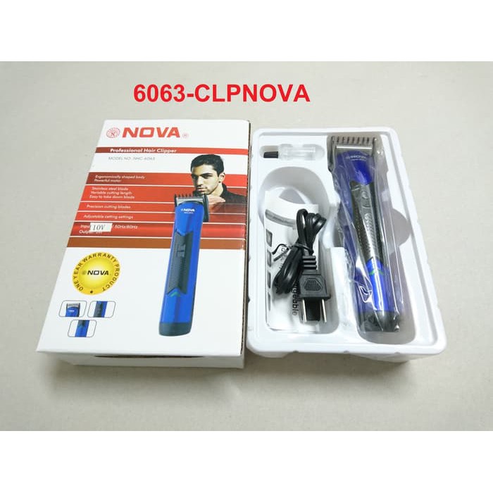 NOVA hair clipper NHC6063 2017 6063-CLPNOVA