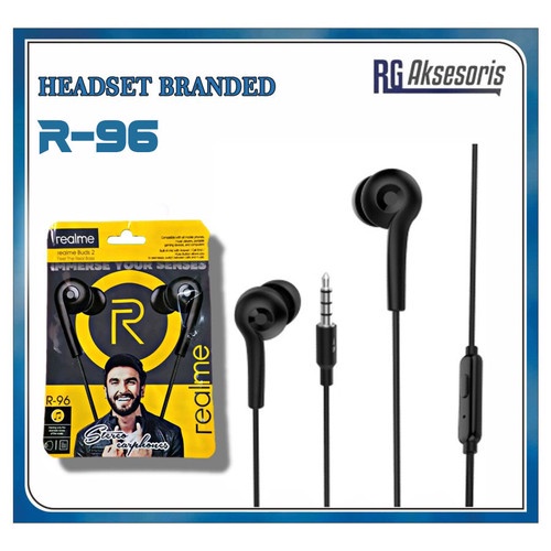 Headset REALME BUDS C2 C3 C12 C15 C20 5 6 7 8 Stereo Earphone