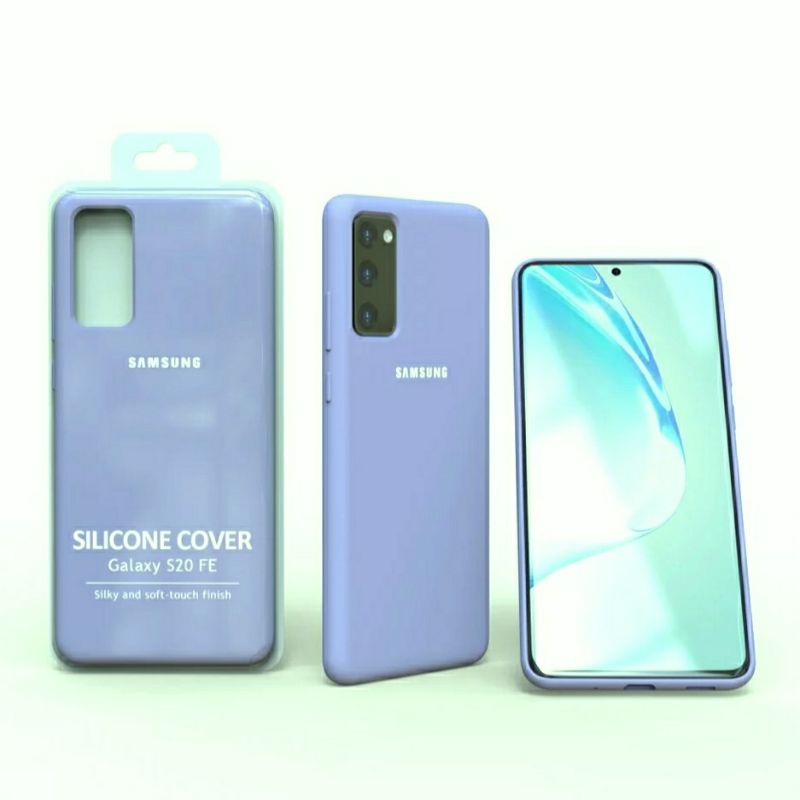 Silicone Cover Case Samsung Galaxy S20 Plus Ultra Silky Soft Logo