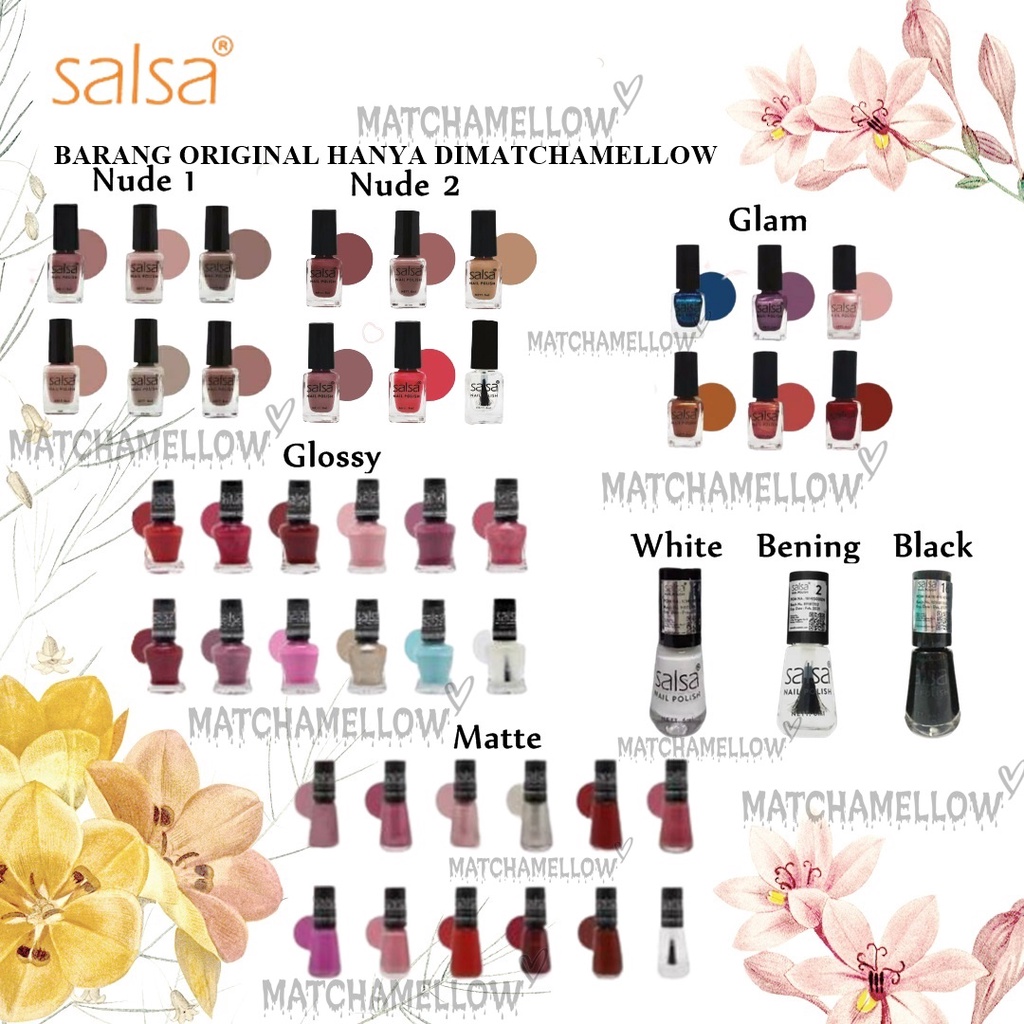 ❄️MATCHA❄️ SALSA NAIL POLISH KUTEX SALSA - CAT KUKU SALSA
