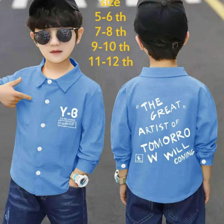 ֍ DVC 3-14 th/ kemeja COOLEST kids/ kemeja fashion/ kemeja anak laki laki/ kemeja anak/ kemeja impor