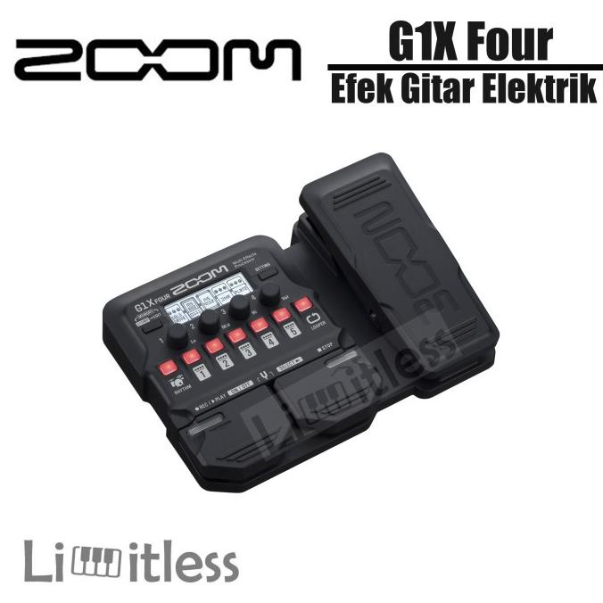 Zoom G1X Four Efek Gitar Garansi Original