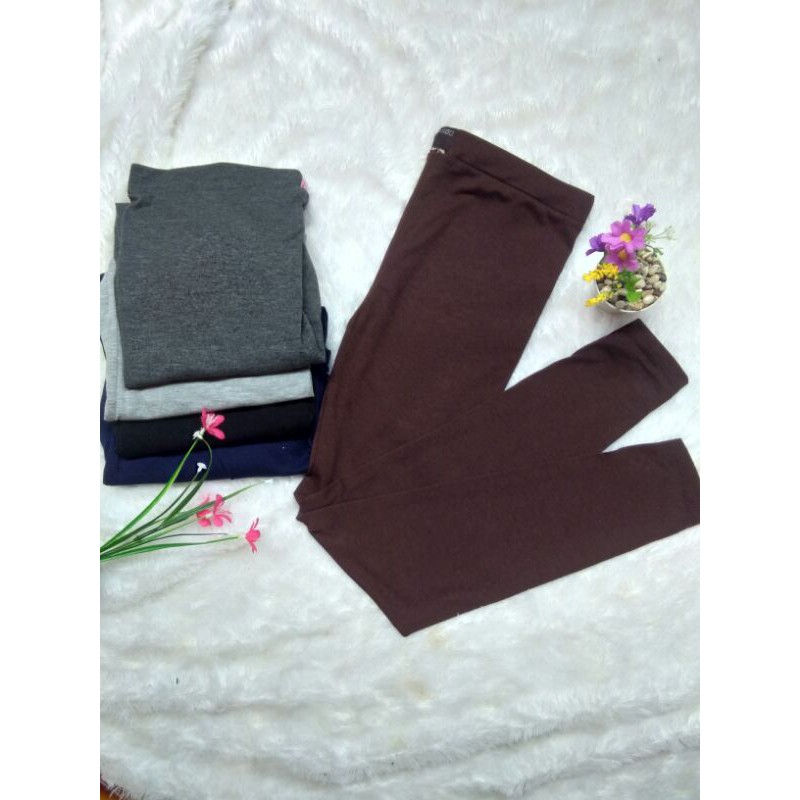 Legging Panjang Kaos Soft Rayon Jumbo/celana panjang semata kaki