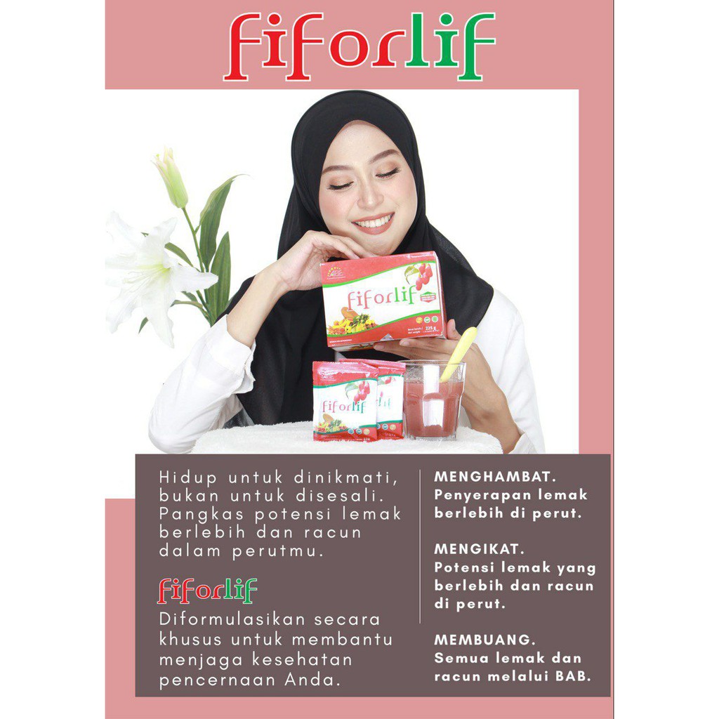 FIFORLIF ORIGINAL PROMO FIFORLIFE ORI GARANSI ASLI FIBER SLIME OBAT SLIM DETOX USUS PELUNTUR LEMAK