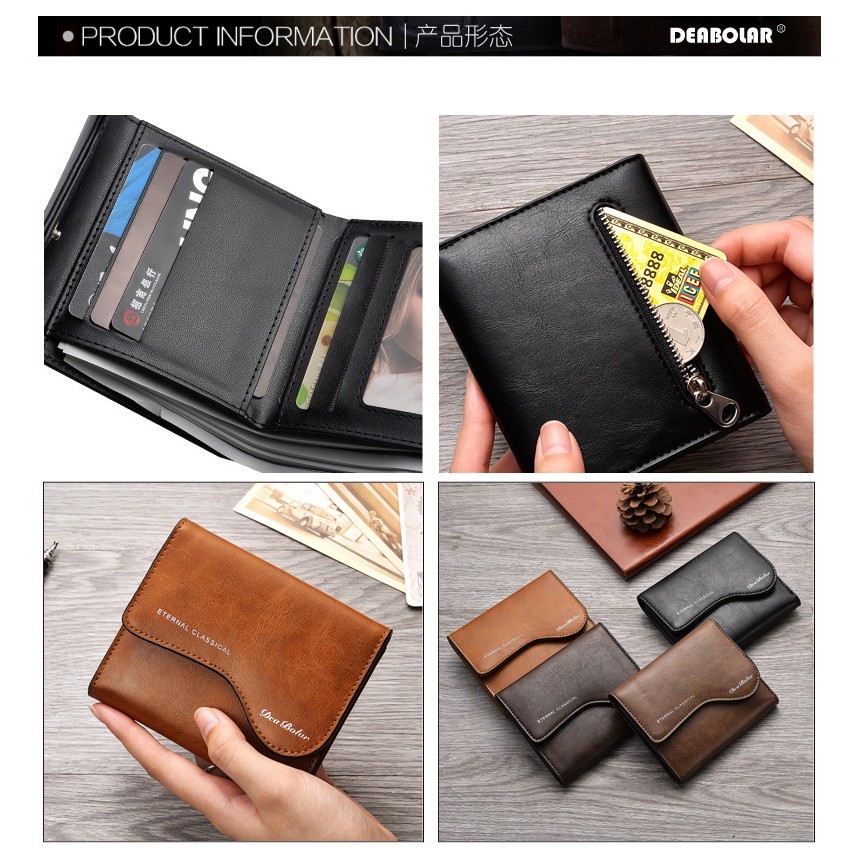 DOMPET UANG RESLETING WANITA ORIGINAL DEABOLAR PREMIUM QUALITT WALELT PURSE K3202-2