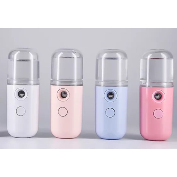 Nano Spray Portable Pelembab Wajah Perawatan Wajah Nano Spay Mist Nano sprei nano sprai seprai Nano mist semprotan wajah viral nano spray logo fyc