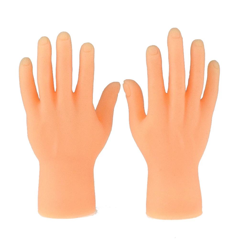 Lanfy Tiny Finger Hands Untuk Kostum Game Kiri Kanan Hand Toys Mainan Jari Lucu Kartun