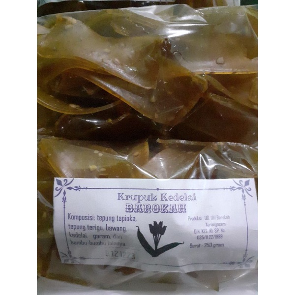 

Krupuk Kedelai Barokah 250 gram