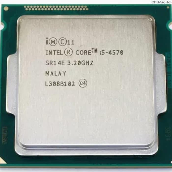 Intel Processor i5 4570 Tray + Fan LGA 1150