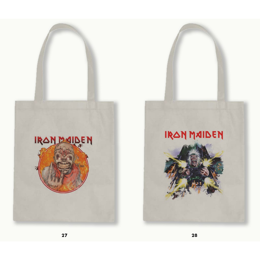 TOTE BAG BLACU - IRON MAIDEN .02