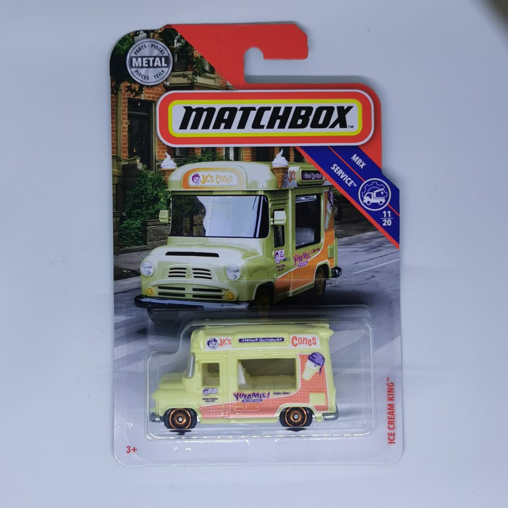 Matchbox Mbx Ice Cream King mobil makanan mobil es krim