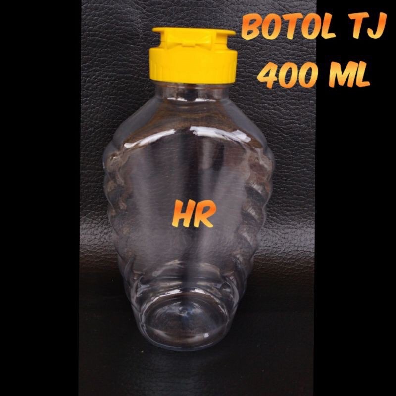 botol madu TJ 400ml tutup fliptop