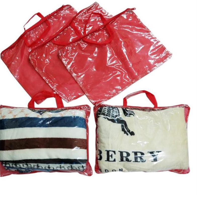 Tas selimut tas Mika tas Plastik Resleting