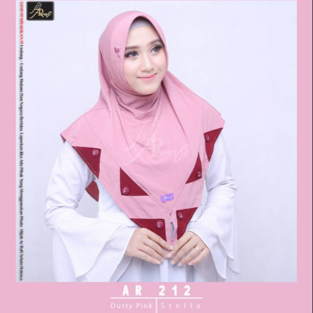 Hijab Instant Ar Rafi AR212