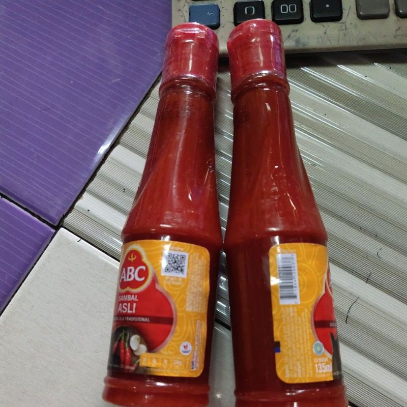 SAMBAL ASLI ABC MEJA 135ml .SEPACK 2 BTL