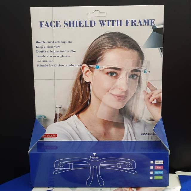 ALKES - Face Shield Kacamata Nagita Premium Import With Box