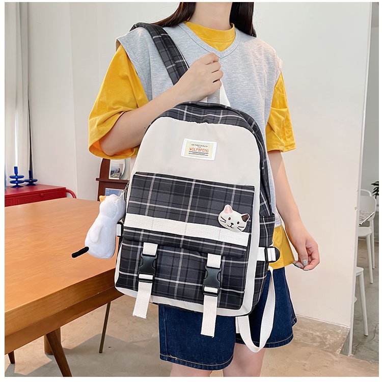 Tas Sekolah Korean Style Tas Ransel Wanita Backpack Korea Fashion Tas Wanita