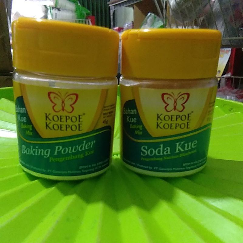 

koepoe koepoe baking powder 45g/soda kue 81g