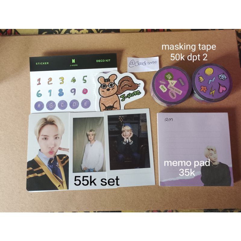 sharing deco kit bts