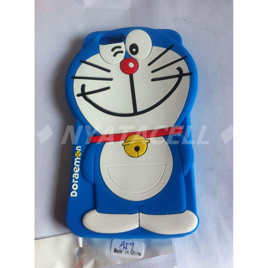 NEW CASE 4D DORAEMON OPPO F1S / A59 /KARAKTER/SOFTCASE/SOFT/3D/KARTUN MILENIA