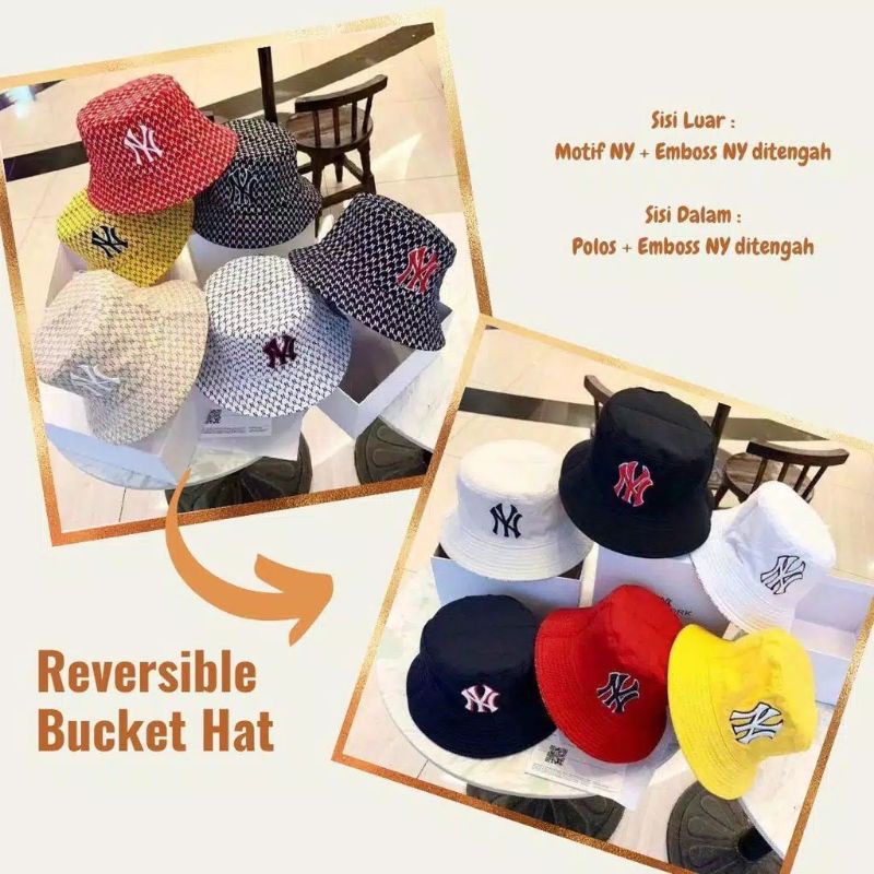 NY BUCKET / TOPI NY / TOPI NEW YORK ORI / TOPI NY ORIGINAL / CAP / TOPI IMPORT ORI