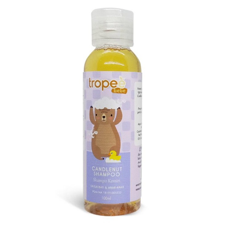 Tropee Bebe Candlenut Shampoo 100ml / Shampo Kemiri untuk Bayi &amp; Anak