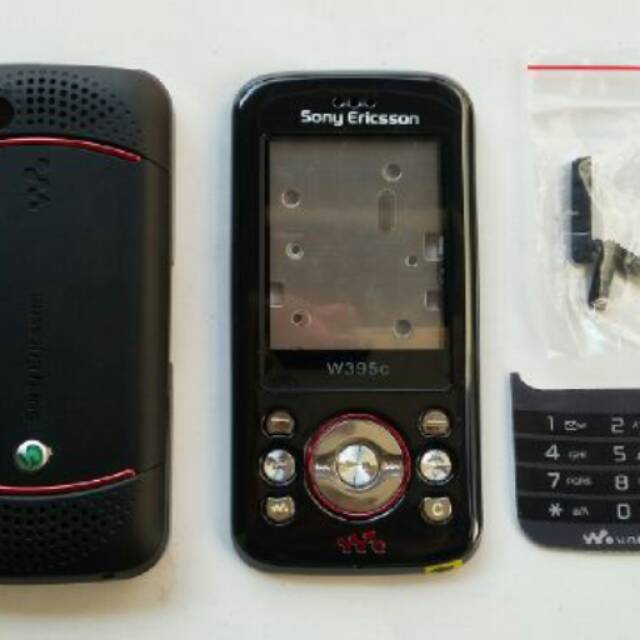 Casing sony ericsson w395 w395c fullset
