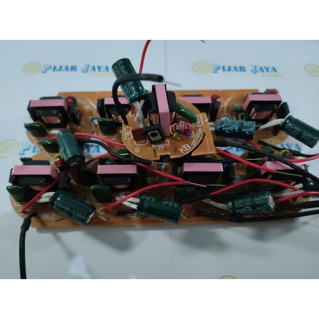 PCB Mesin Lampu LHE Spiral 18 watt Model Ulir 18w