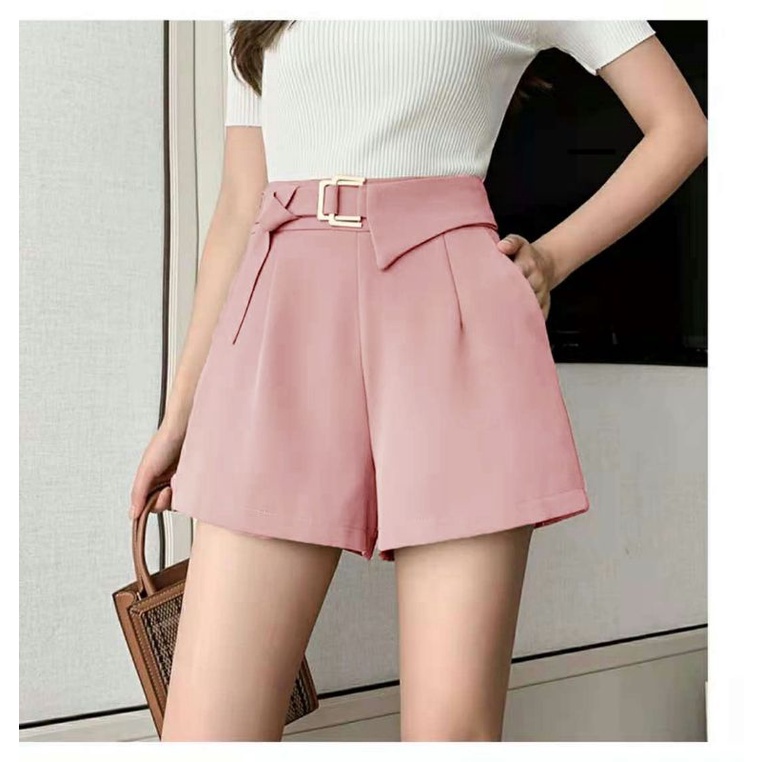 MDLV ~ 5520 Ariella Shorts Women Hot Pants Premium Celana Pendek Import Hot Pants Bahan Premium Fashion Import