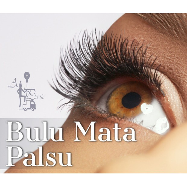 AIO Plastic-Bulu Mata Palsu 10 Pasang/1 Box Natural Panjang Tebal Eyelash