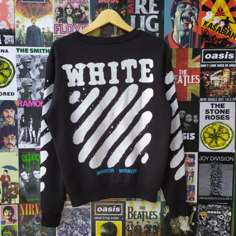 CREWNECK OFF WHITE SECOND PRELOVED