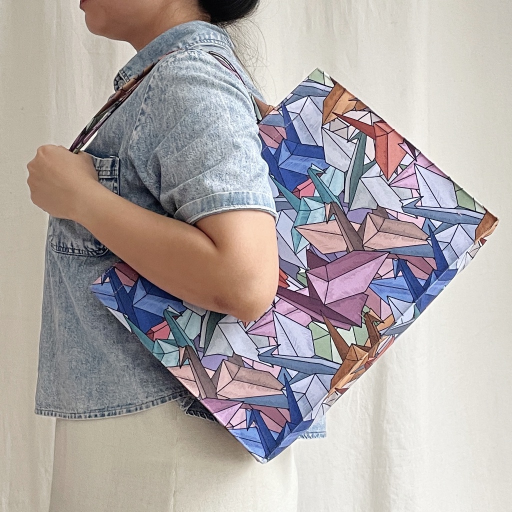 Toteyama - Tas Tote Traveller Medium - Origami