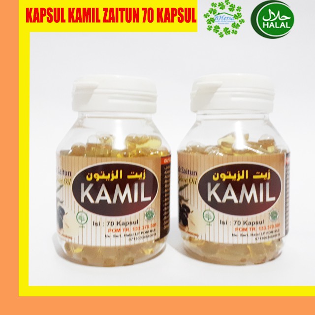 Kapsul Kamil Zaitun - Kapsul Zaitun - Kapsul Kamil - 70 Kapsul
