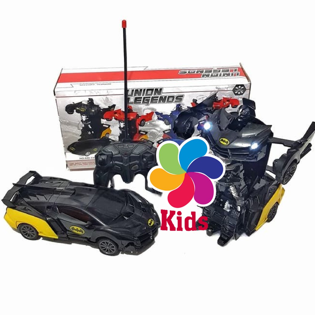 MOBIL RC BATMAN TRANSFORMING ROBOT - MOBIL REMOTE CONTROL