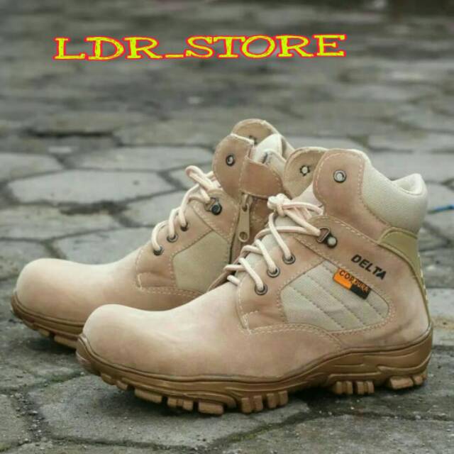 Sepatu safety Delta cordura PDL PDH pendek