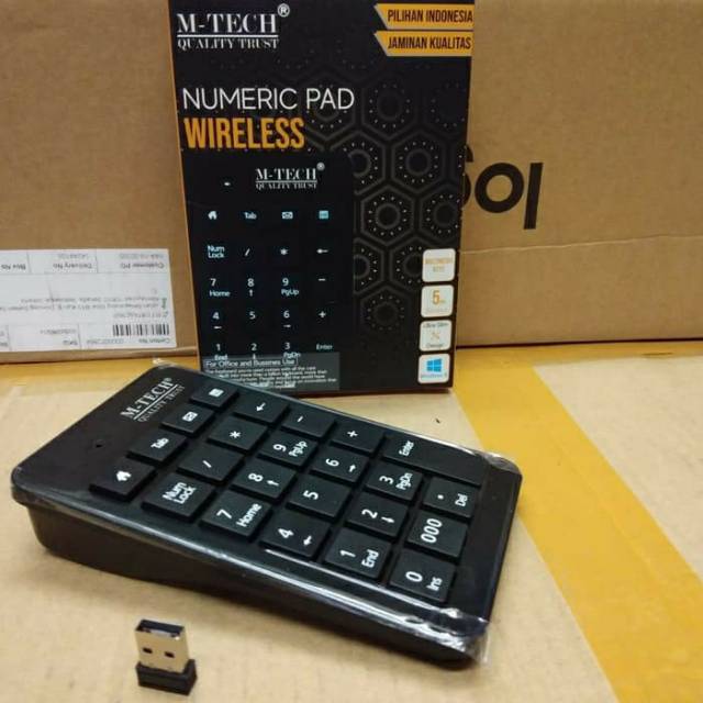 Numeric Pad Wireless / Keyboard Numeric Wireless M-Tech