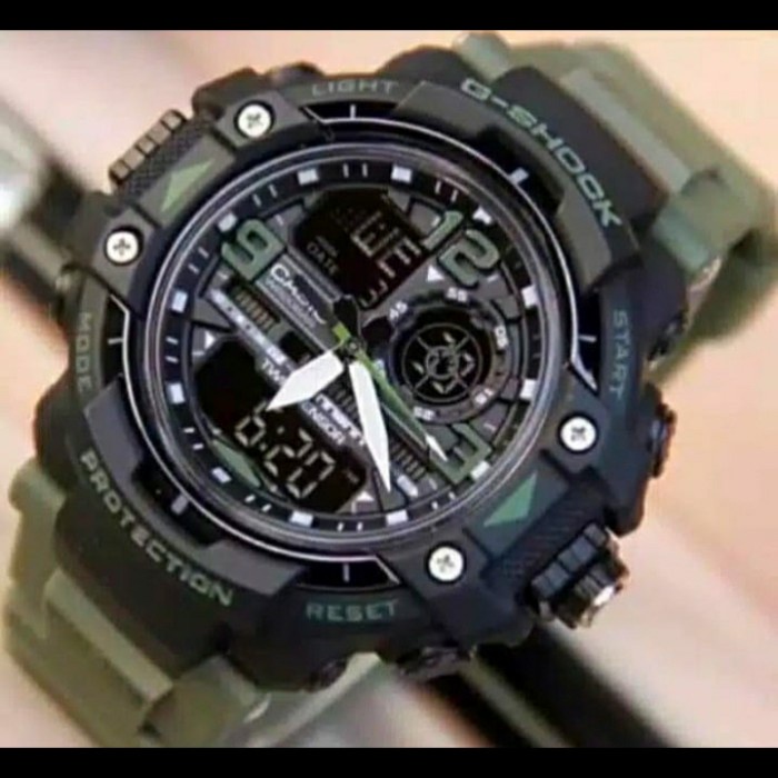 JAM TANGAN GSHOCK GN 6800 HIJAU ARMY