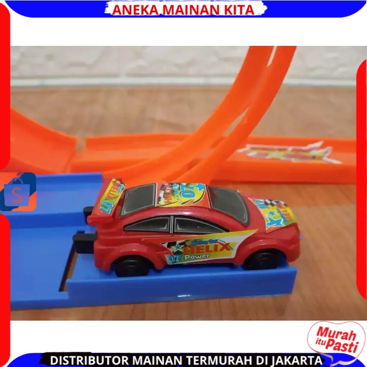 Mainan Anak Laki Track Racing Set ST2461 Jalur Mobil Balap