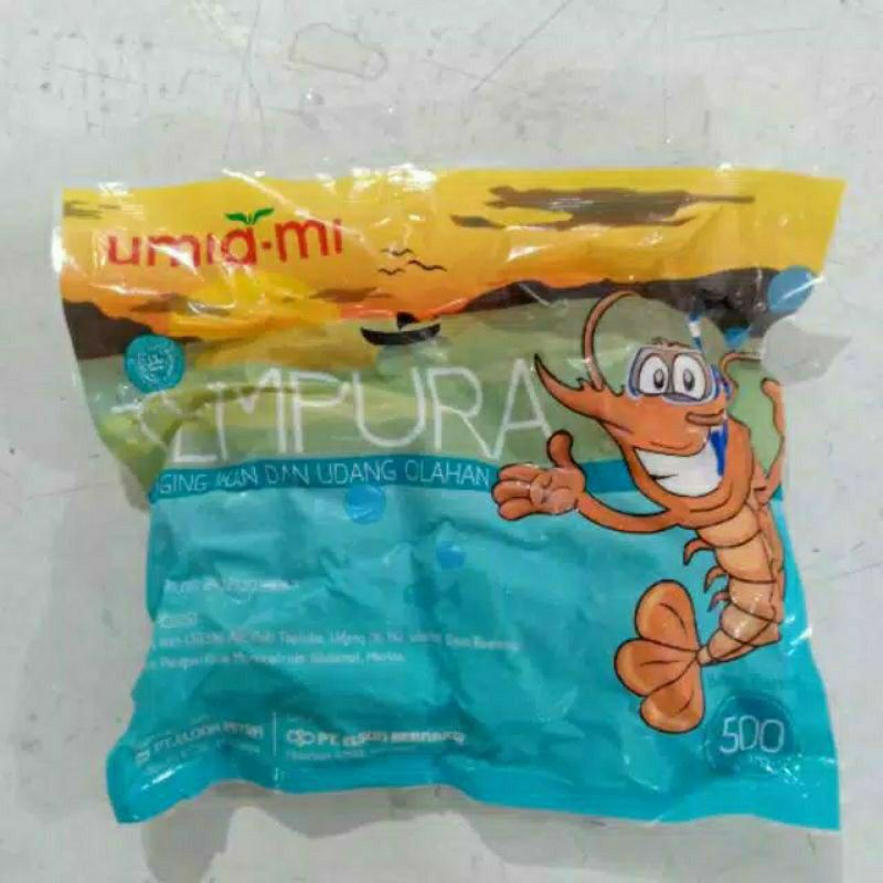 

(Ekspedisi hanya surabaya sidoarjo gresik) TEMPURA UMIAMI 500GR