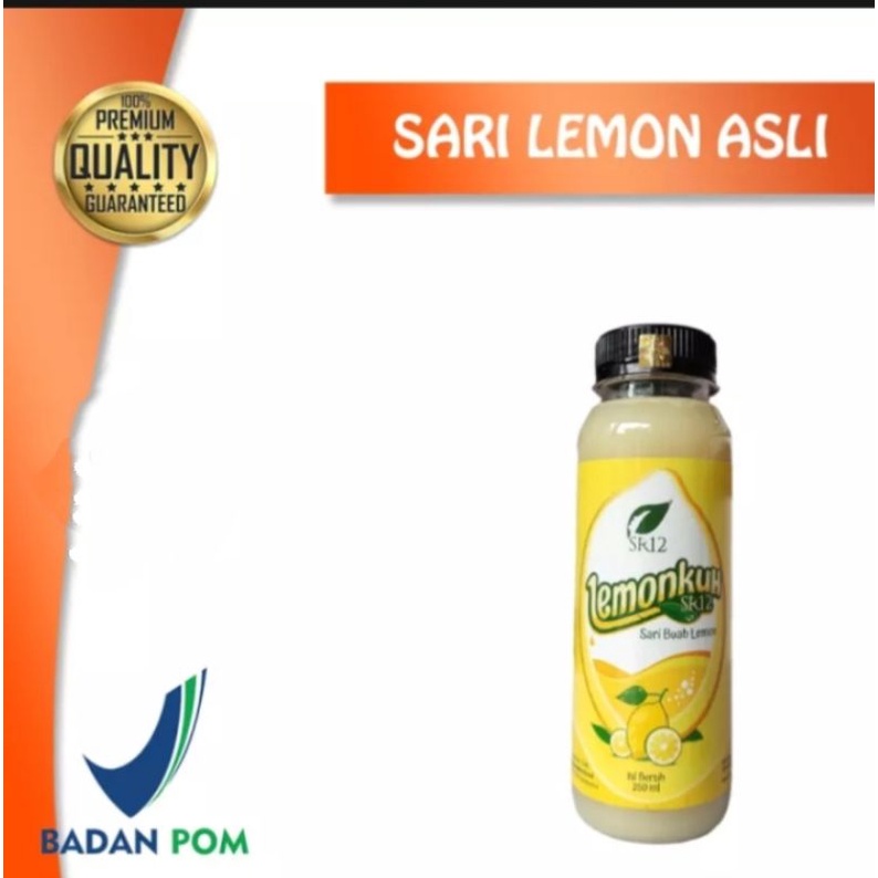 

Sari Lemon / lemonkuh (250ml ) Sr12/ imun tubuh