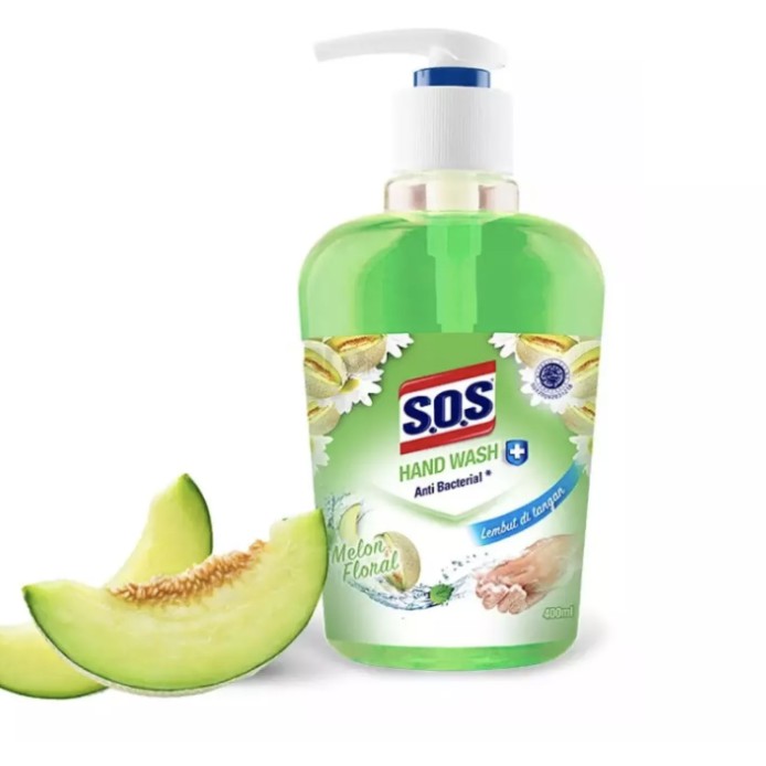 SOS Hand Soap Botol Pump 400 ml